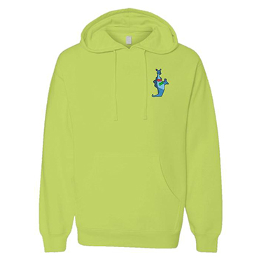 neon hoodie